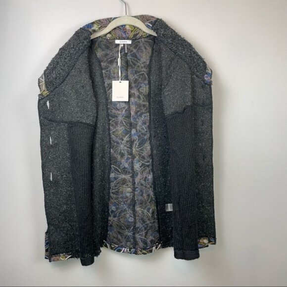 Sioni Black Yarn Art Cardigan‎ - Picture 4 of 12